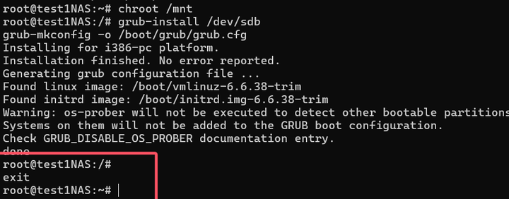 GRUB安装过程